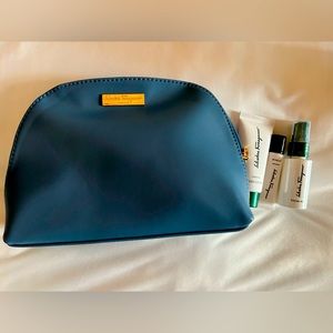Ferragamo pouch/travel kit